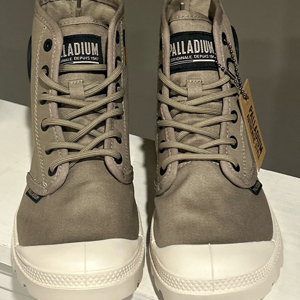 Palladium Pampa Hi HTG Supply Dune Women’s Size 6 Boots 77356-297-M NIB - Picture 6 of 10